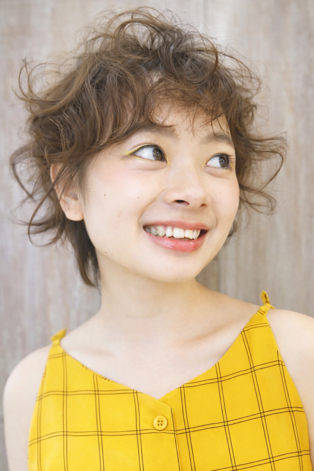 カーリーショート パーマ 遊び心 DiMPlE 越谷