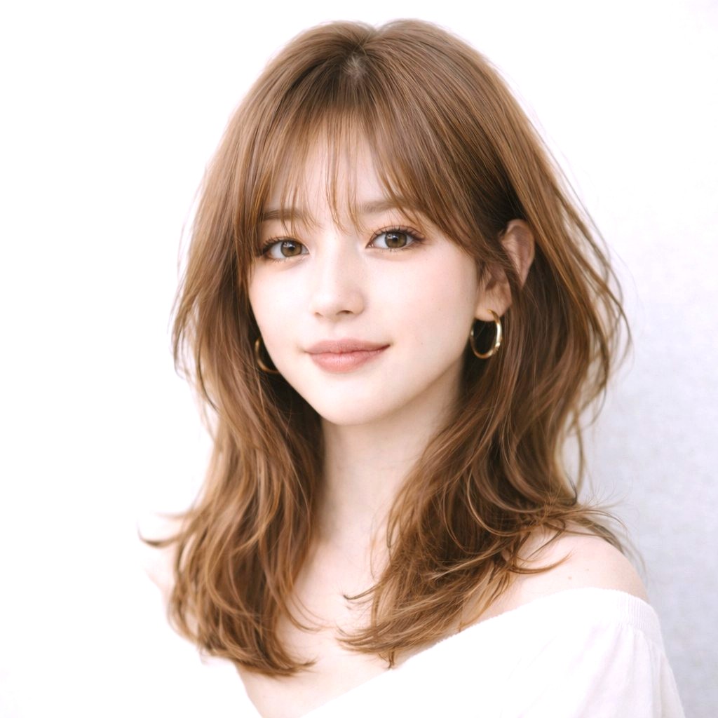 韓国レイヤー ヨシンモリ くびれヘア ロングレイヤー DiMPlE 越谷