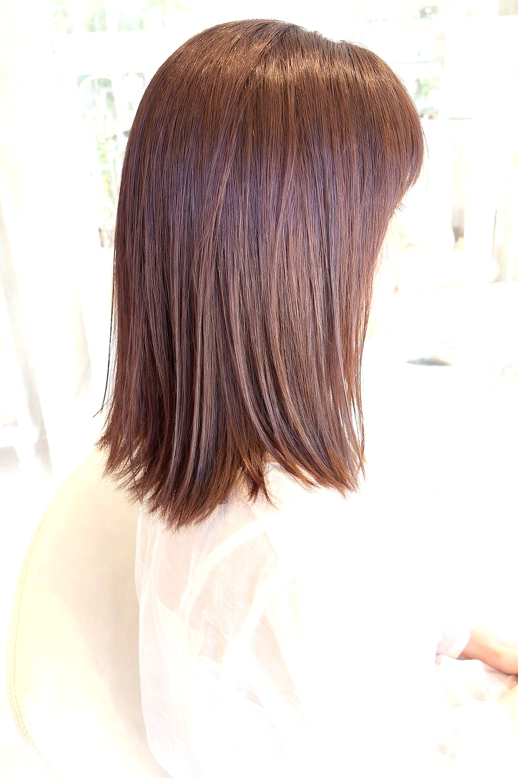 ミディアム ナチュラル カット DiMPlE 越谷
