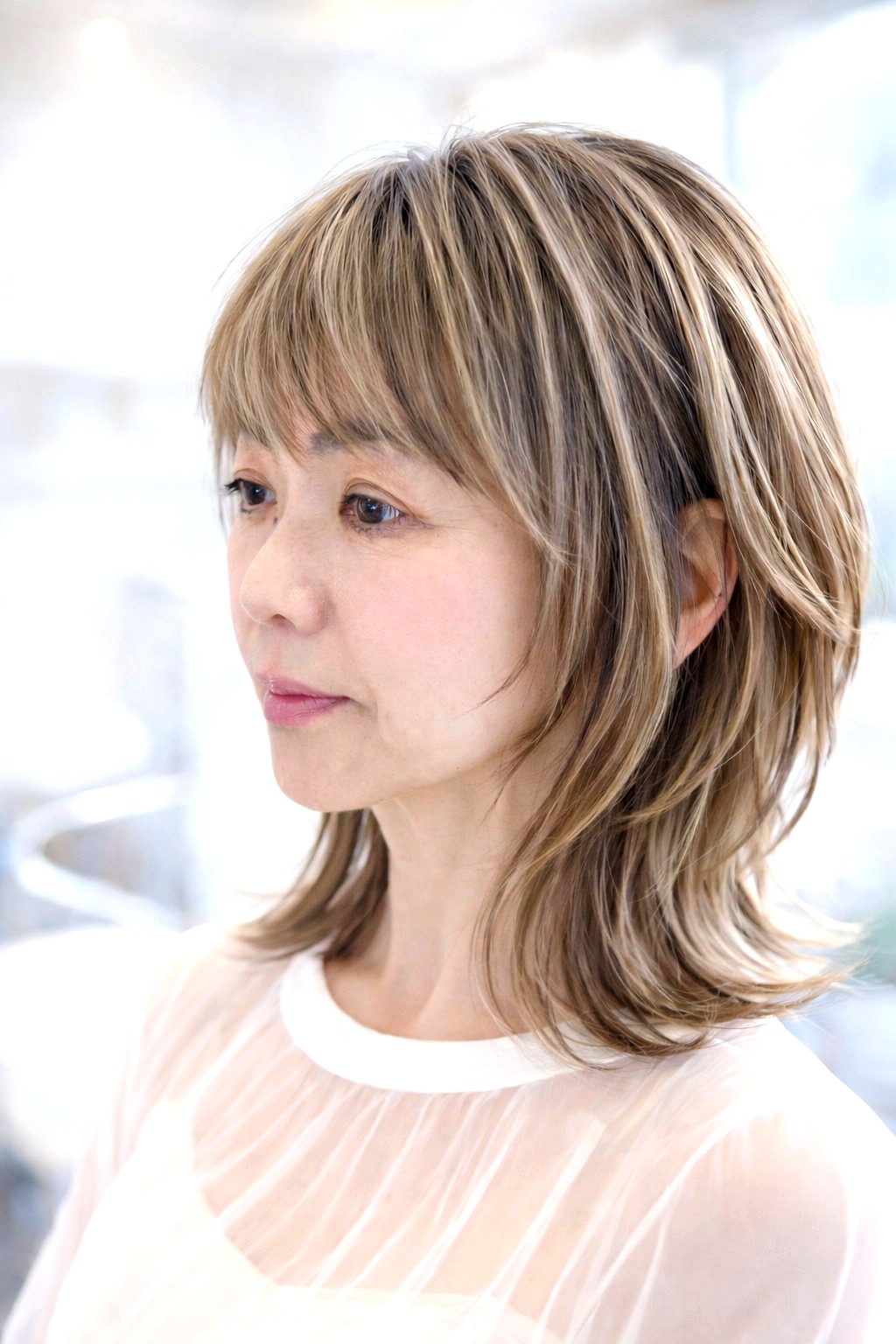 大人レイヤー 40代 50代 ボリュームアップ ハイライト DiMPlE 越谷